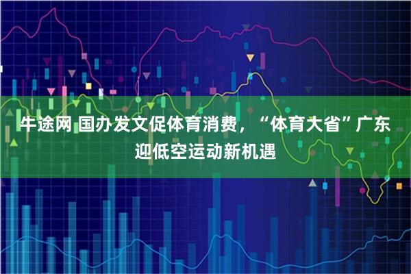 牛途网 国办发文促体育消费，“体育大省”广东迎低空运动新机遇