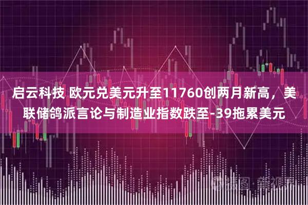 启云科技 欧元兑美元升至11760创两月新高，美联储鸽派言论与制造业指数跌至-39拖累美元