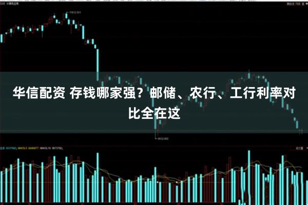 华信配资 存钱哪家强？邮储、农行、工行利率对比全在这